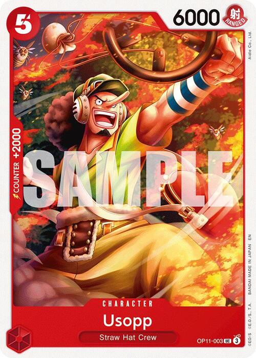Usopp Card Front