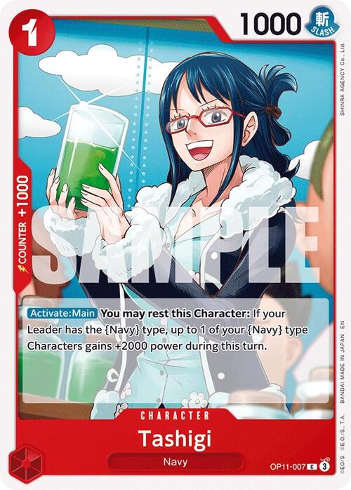 Tashigi Card Front