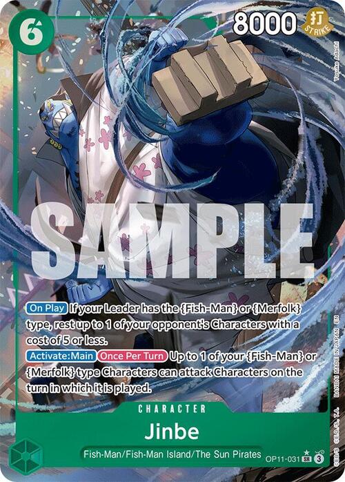 Jinbe Card Front