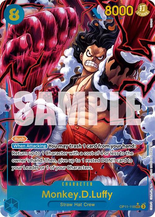 Monkey.D.Luffy Card Front