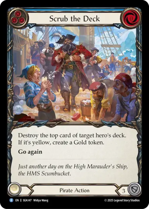 Scrub the Deck Card Front