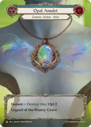 Opal Amulet