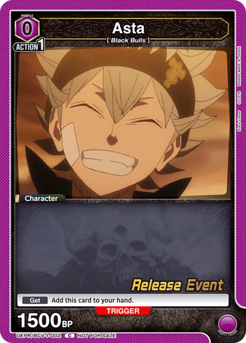 Asta Card Front