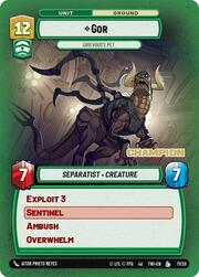 Gor - Grievous's Pet