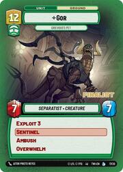 Gor - Grievous's Pet