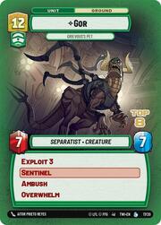 Gor - Grievous's Pet