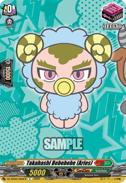 Takahashi Bebebebe (Aries) Card Front