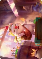 Art Series: Stiltzkin, Moogle Merchant