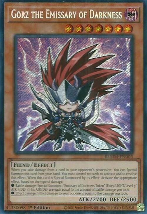 Gorz the Emissary of Darkness Card Front
