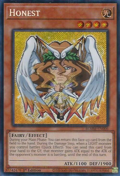 Honest Card Front