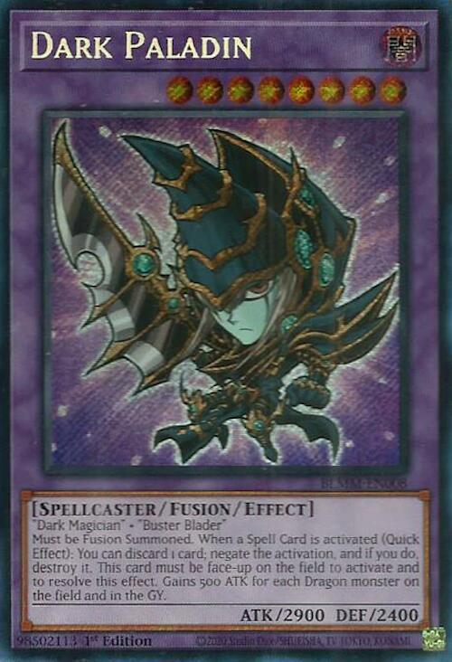 Dark Paladin Card Front