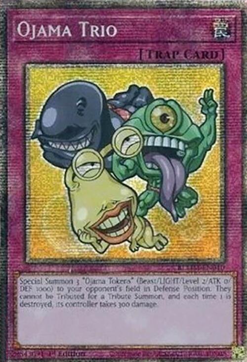Ojama Trio Card Front