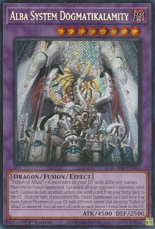 Alba System Dogmatikalamity Card Front