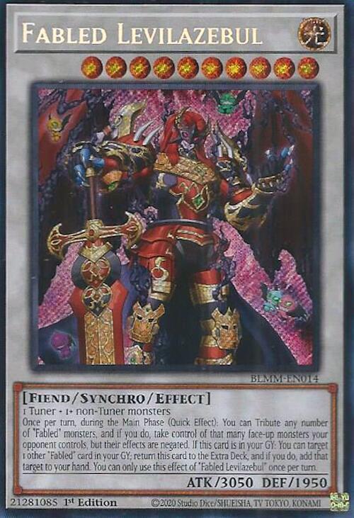 Fabled Levilazebul Card Front