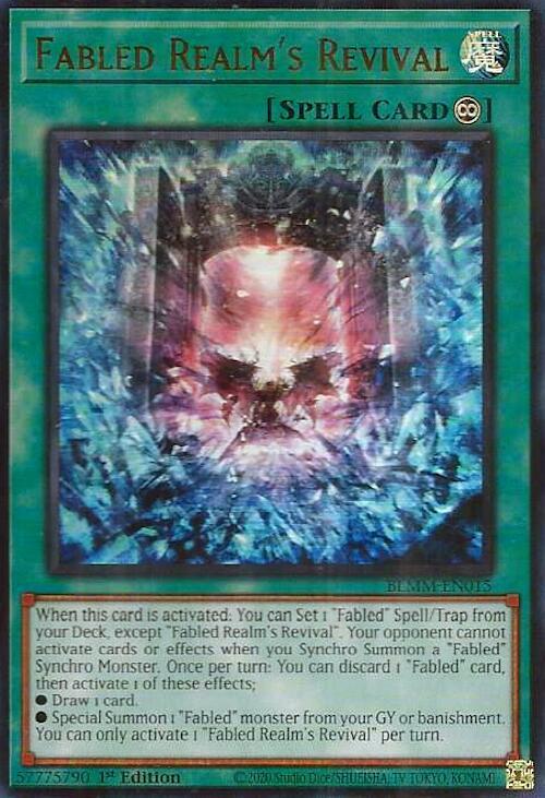 Fabled Realms Revival Card Front