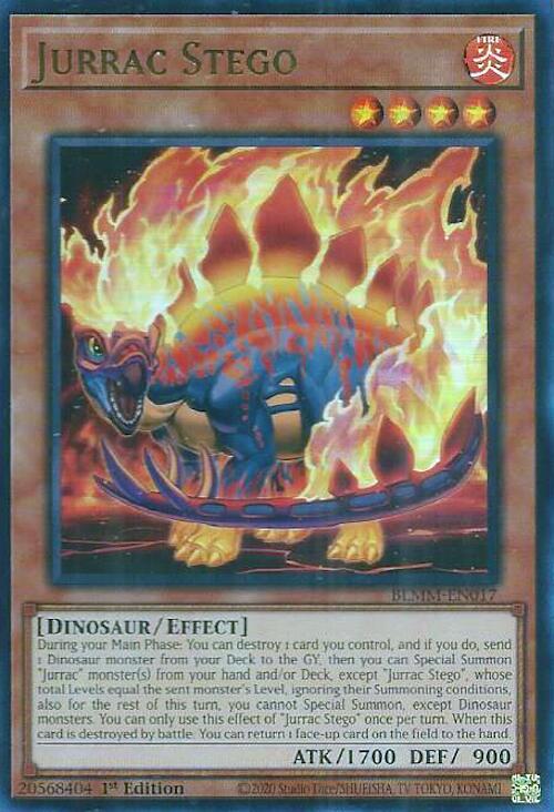 Jurrac Stego Card Front