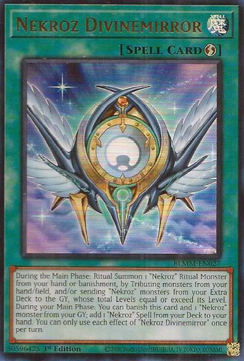 Nekroz Divinemirror Card Front
