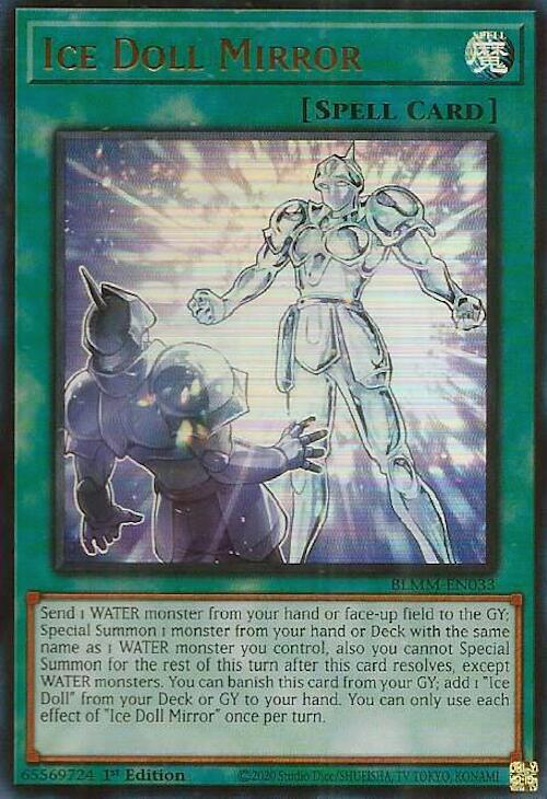 Ice Doll Mirror Card Front