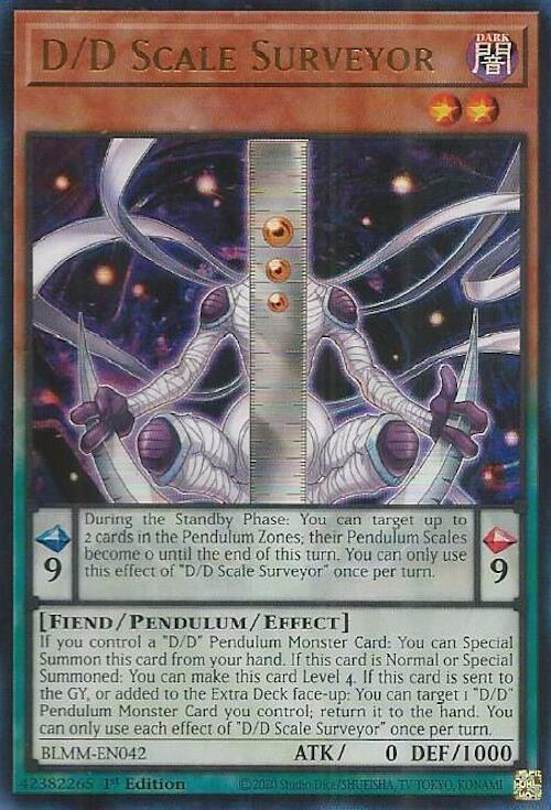 D/D Scale Surveyor Card Front