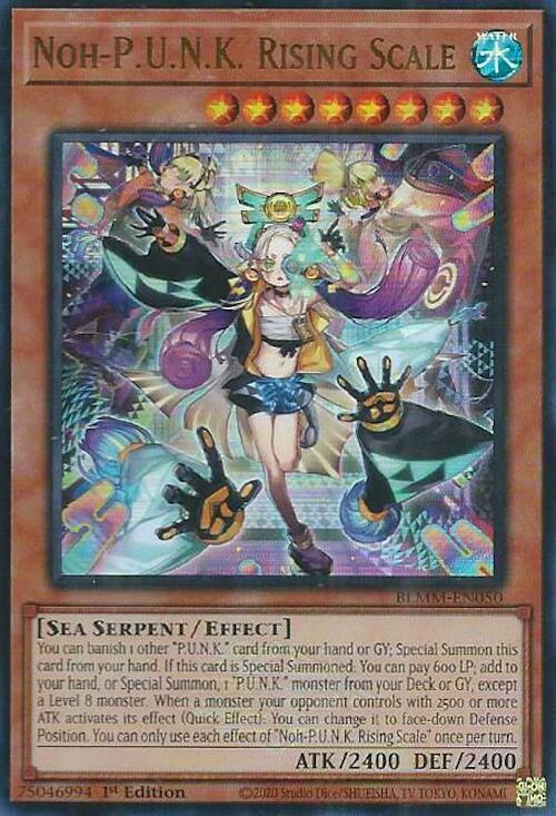 Noh-P.U.N.K. Rising Scale Card Front