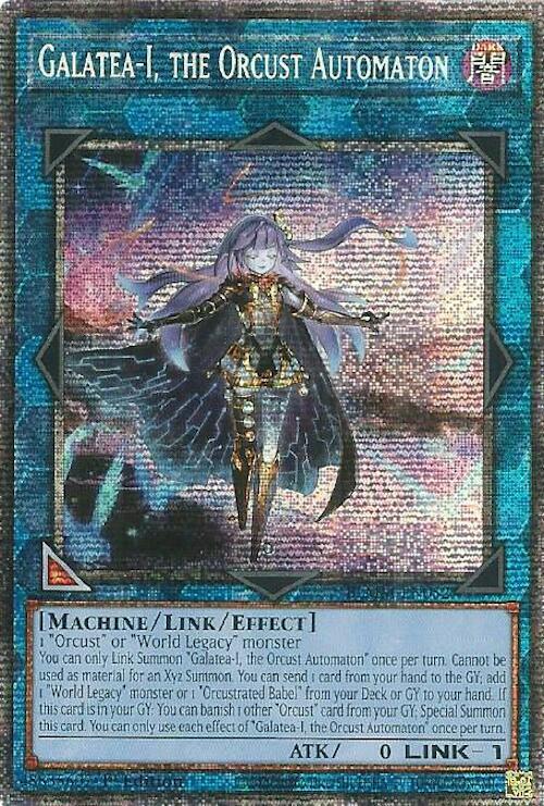 Galatea-i, the Orcust Automaton Card Front