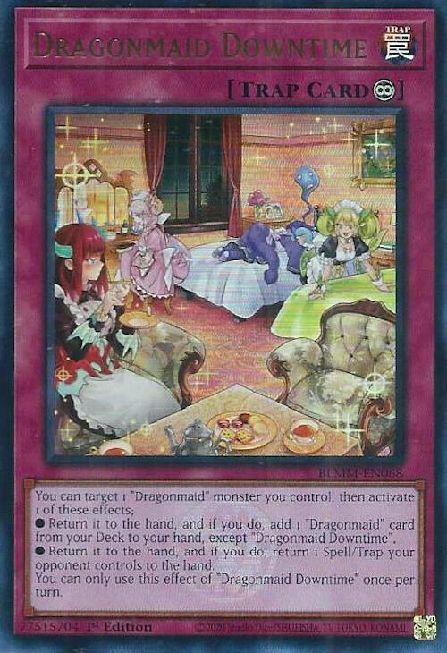 Dragonmaid Downtime Card Front