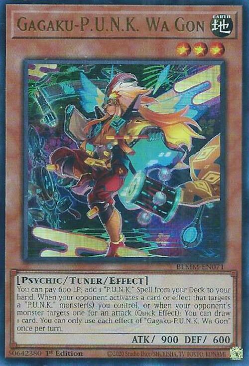 Gagaku-P.U.N.K. Wa Gon Card Front