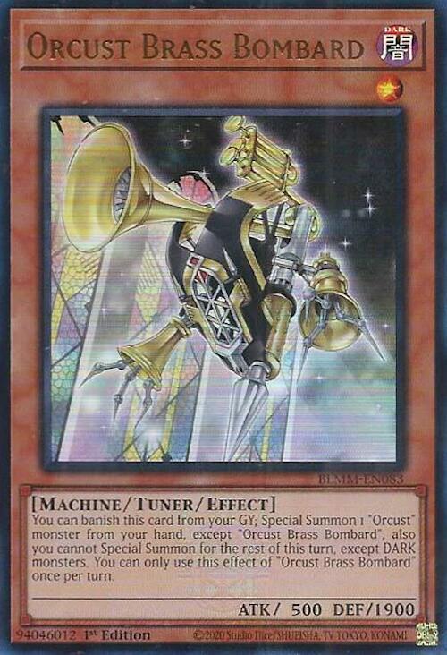 Orcust Brass Bombard Card Front