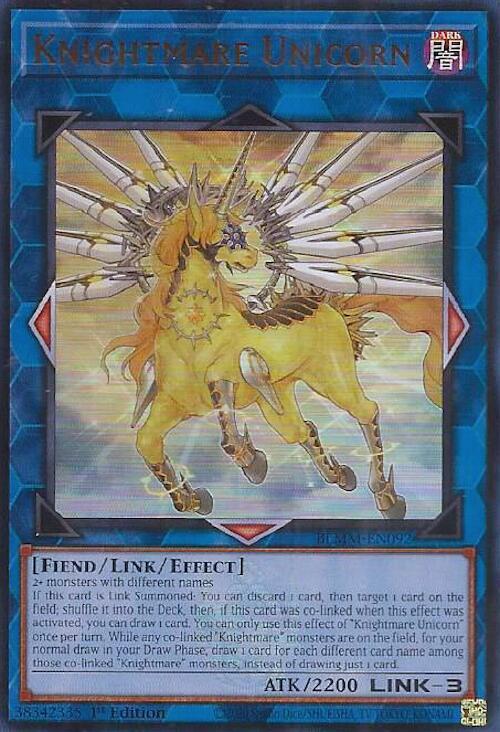Knightmare Unicorn Card Front