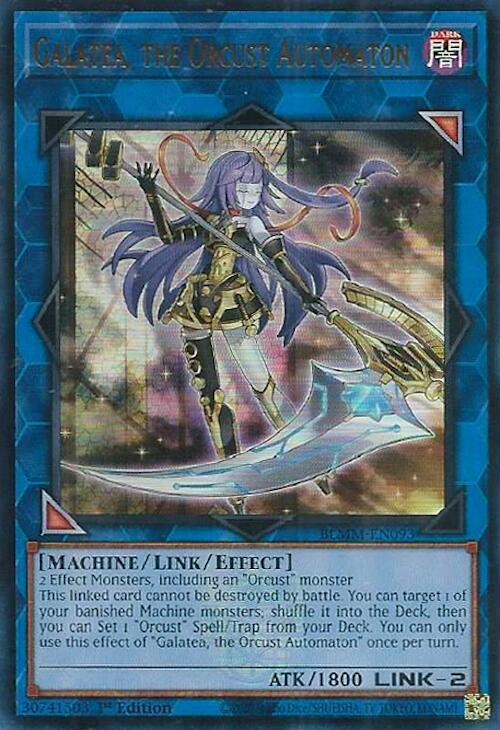 Galatea, the Orcust Automaton Card Front