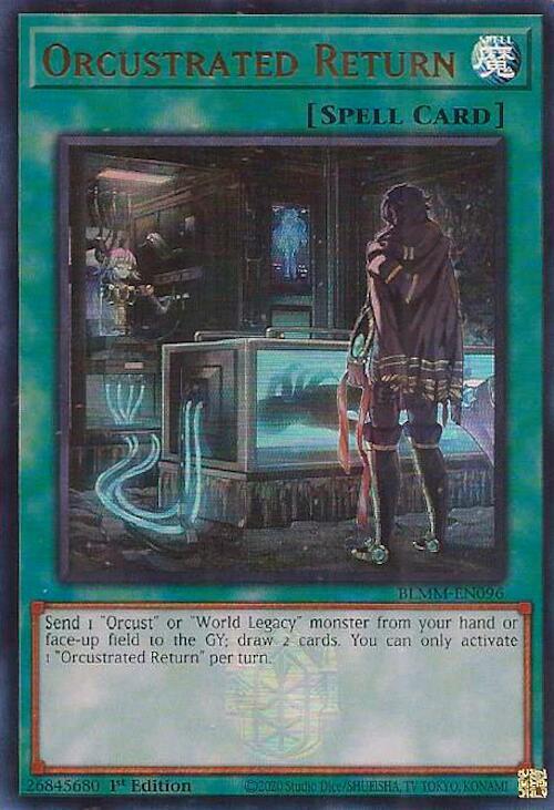 Orcustrated Return Card Front