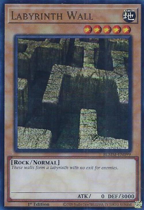 Labyrinth Wall Card Front