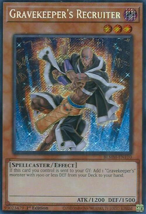 Gravekeepers Recruiter Card Front