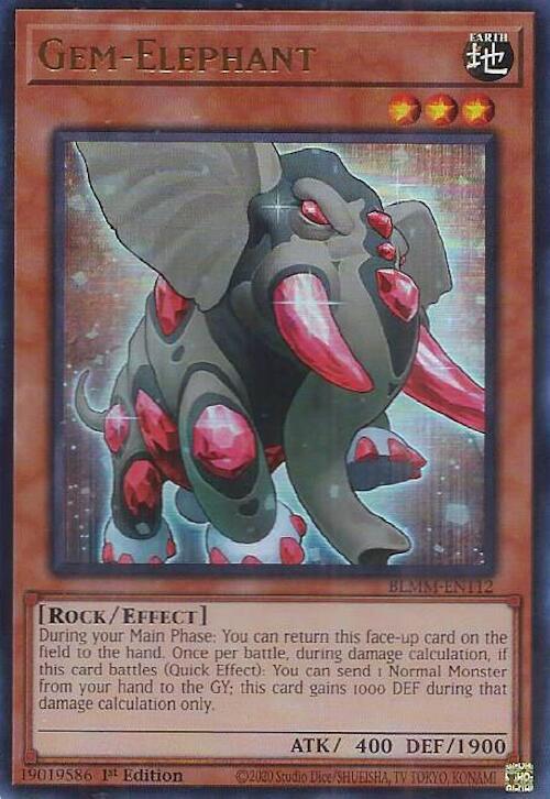 Gem-Elephant Card Front