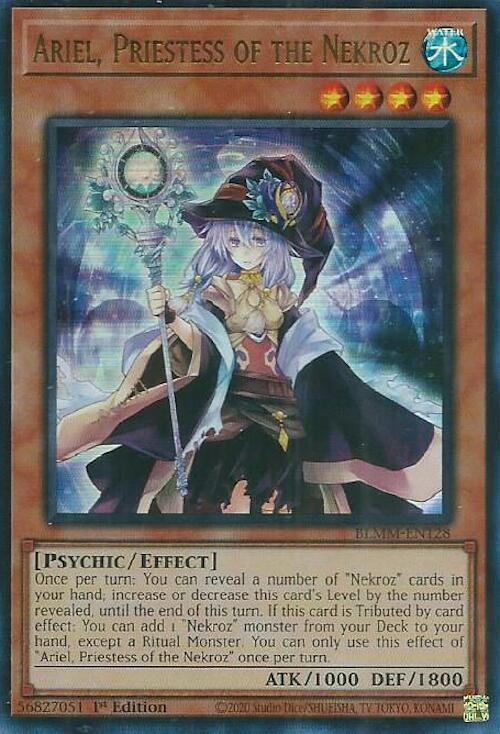 Ariel, Priestess of the Nekroz Card Front