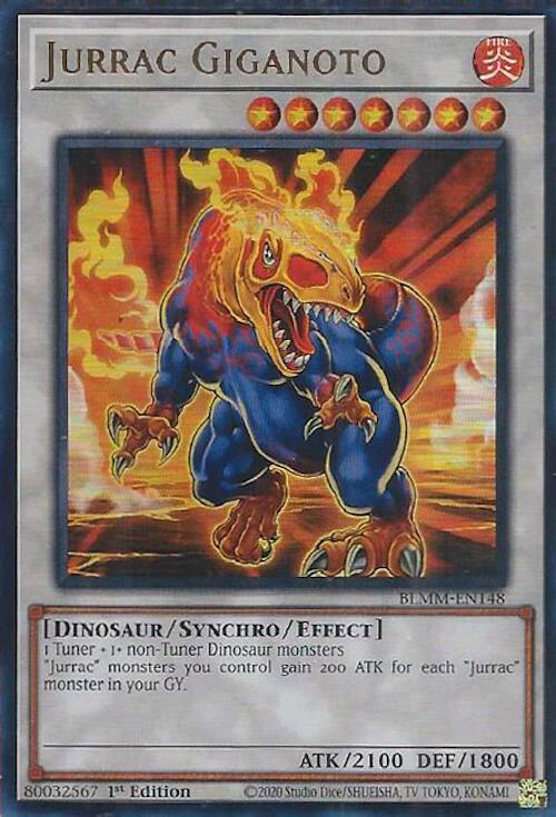 Jurrac Giganoto Card Front