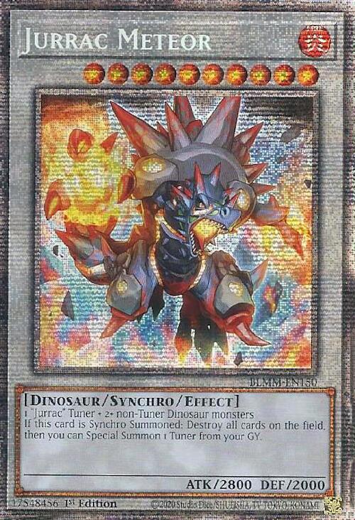 Jurrac Meteor Card Front