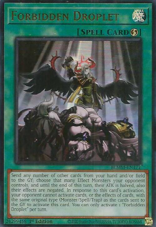 Forbidden Droplet Card Front