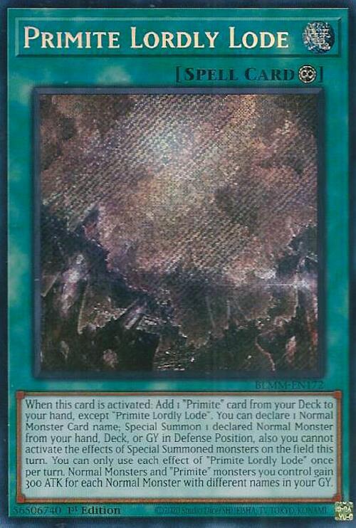 Primite Lordly Lode Card Front