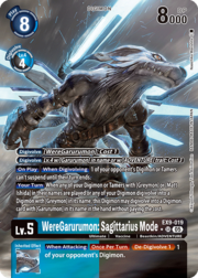 WereGarurumon: Sagittarius Mode