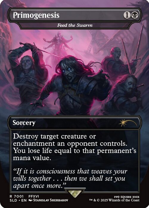Feed the Swarm Card Front