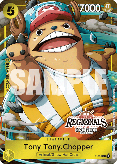 Tony Tony.Chopper Card Front