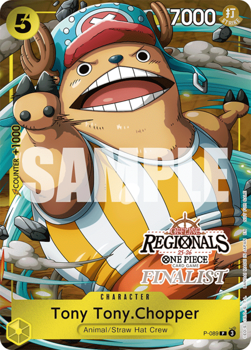 Tony Tony.Chopper Card Front