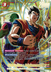 Son Gohan : Adolescence