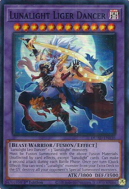 Lunalight Liger Dancer Card Front