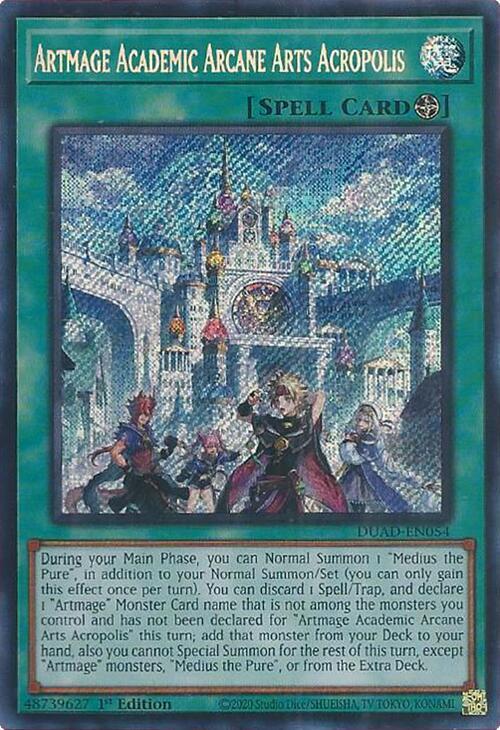 Artmage Academic Arcane Arts Acropolis Card Front