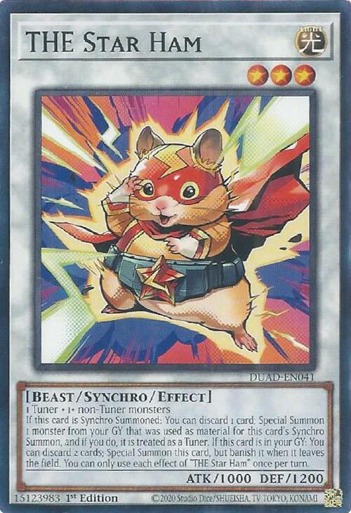 THE Star Ham‎ Card Front