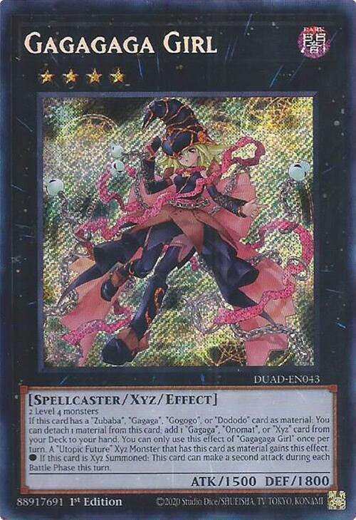 Gagagaga Girl Card Front