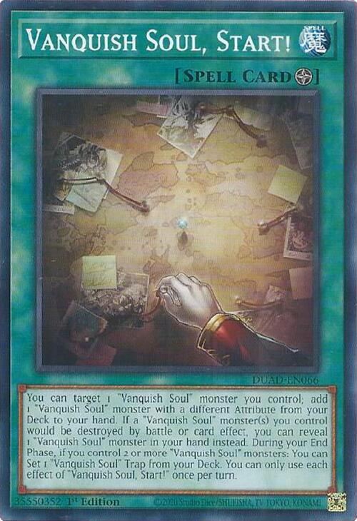Vanquish Soul, Start! Card Front