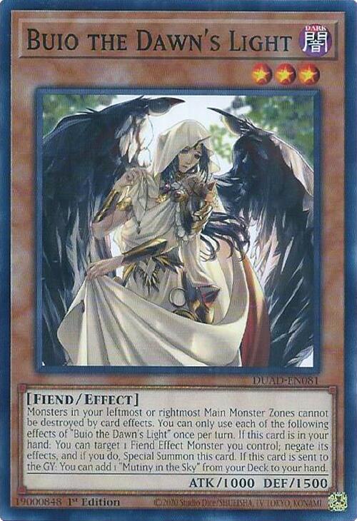Buio the Dawn’s Light Card Front